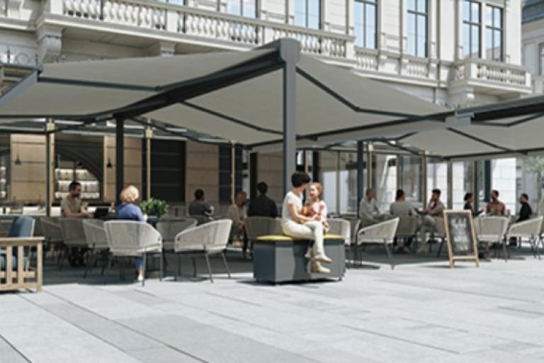 Winglight Large Area Awning.